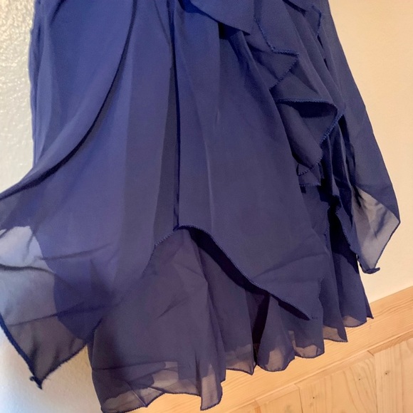 Girl Blue Formal Size 4 - Picture 7 of 10